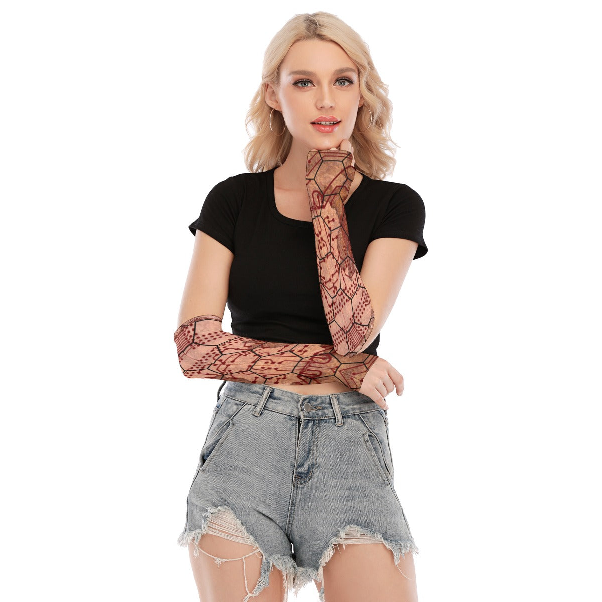 ViVi Vex Dust Punk Dune Rider Arm Warmers