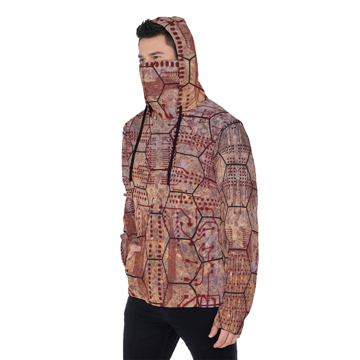 ViVi Vex Dust Punk Dune Raider Croc-Warrior Hoodie