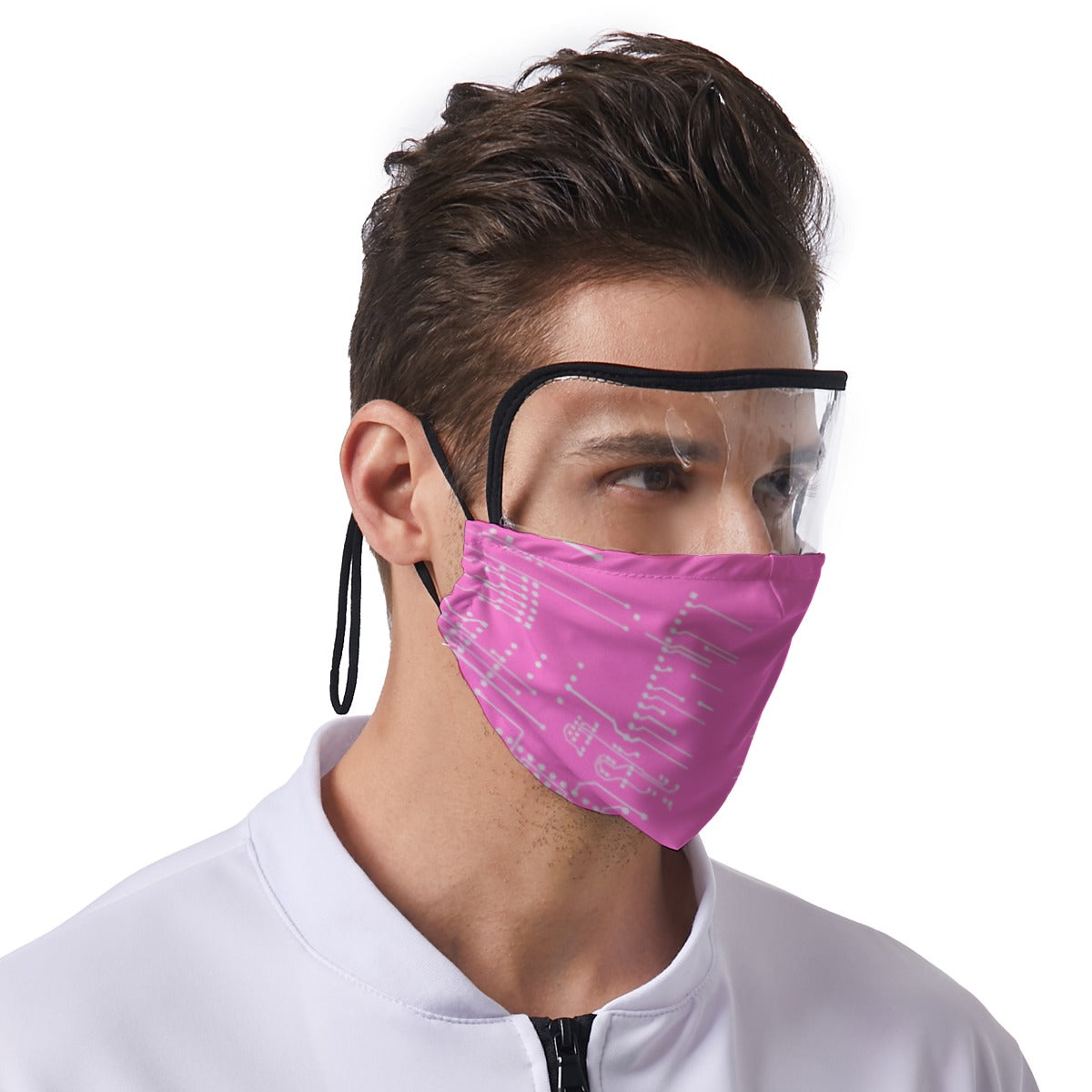 World ViVi Vex Industry Shield Mask (Pink)