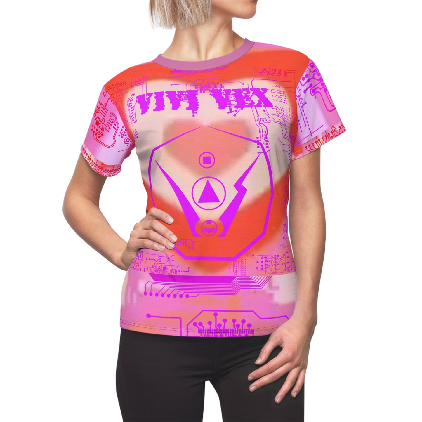 ViVi Vex Cyberpuff Transistor That is Twisted Shirt