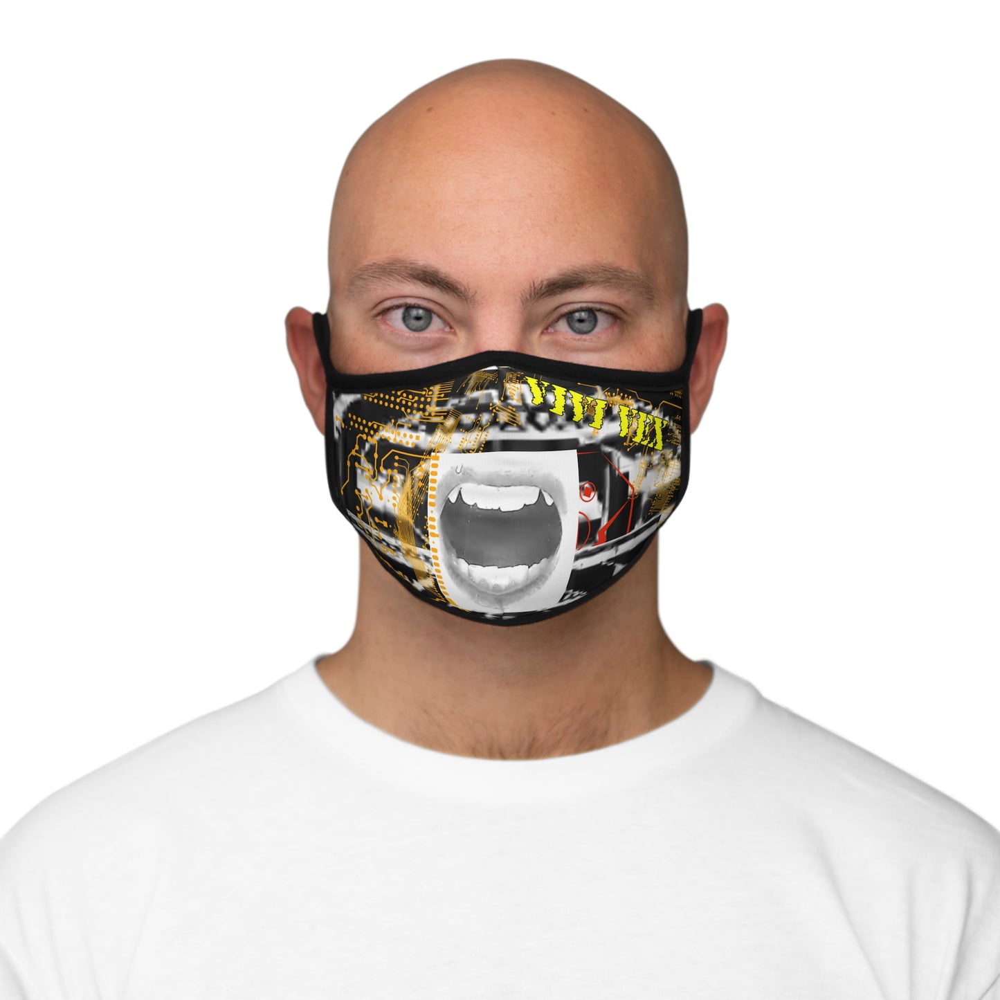 ViVi Vex ‘Speak for Others’ Fitted Polyester Face Mask