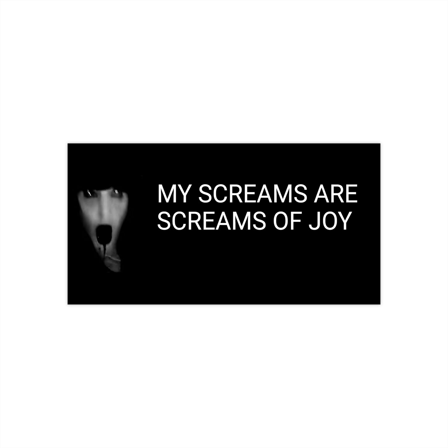 ViVi Vex Screams of Joy Bumper Sticker