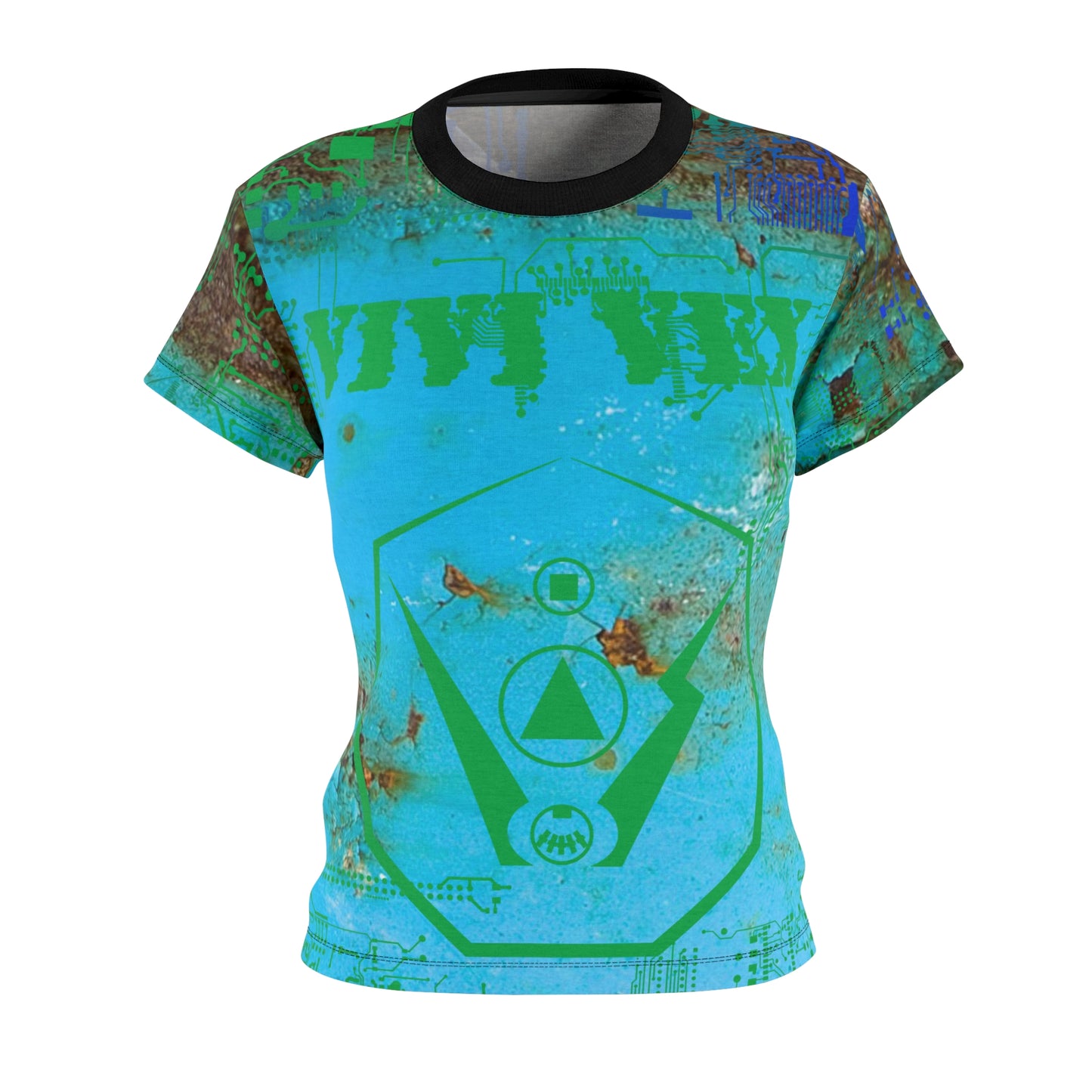 ViVi Vex Triple Dolphin Sand~Punk Shirt