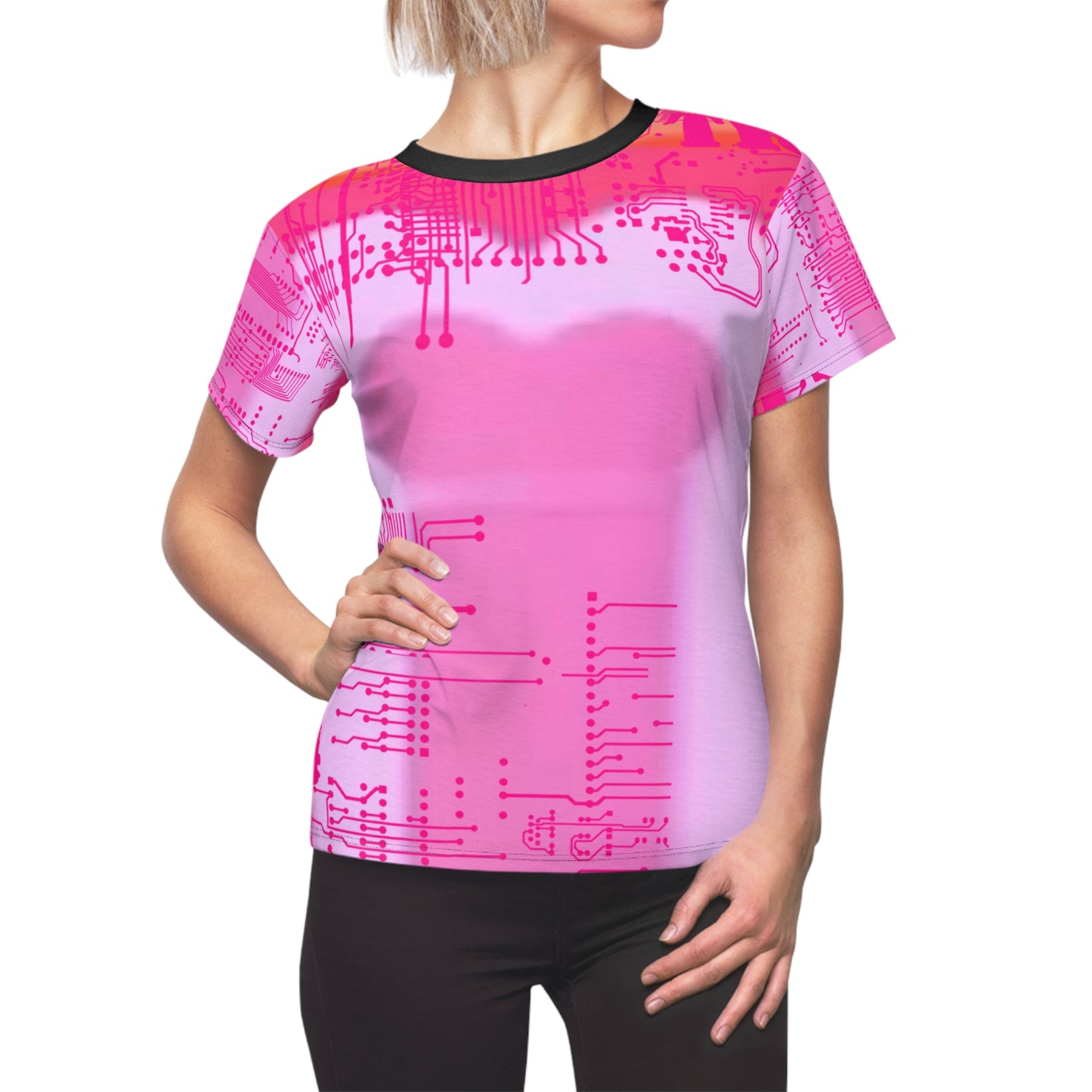 ViVi Vex Cyberpuff Basic Glitch Shirt