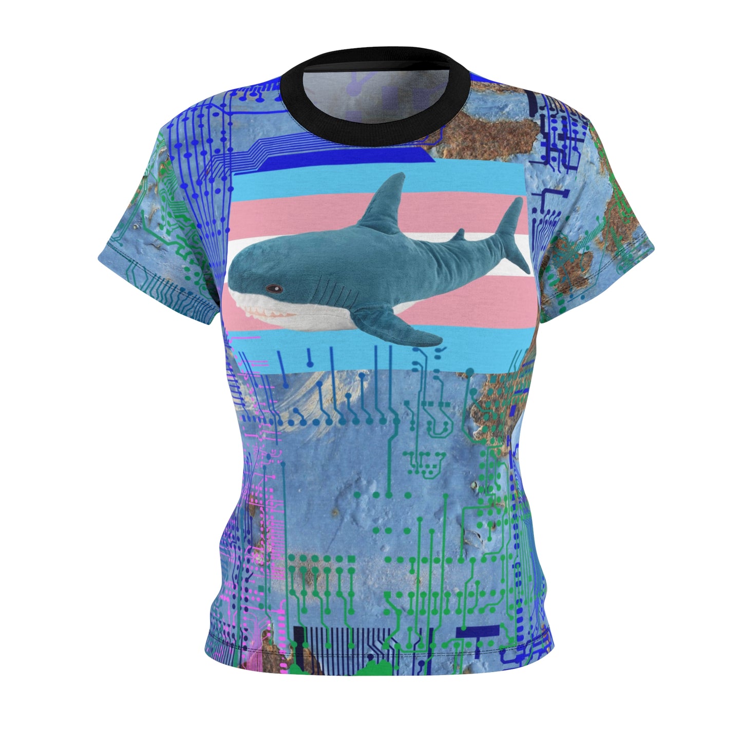 ViVi Vex Sand~Punk Trans Shark Shirt