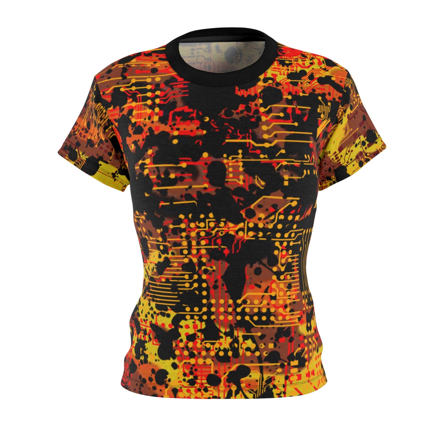 ViVi Vex Rust Punk Basic Fool's Camo Shirt