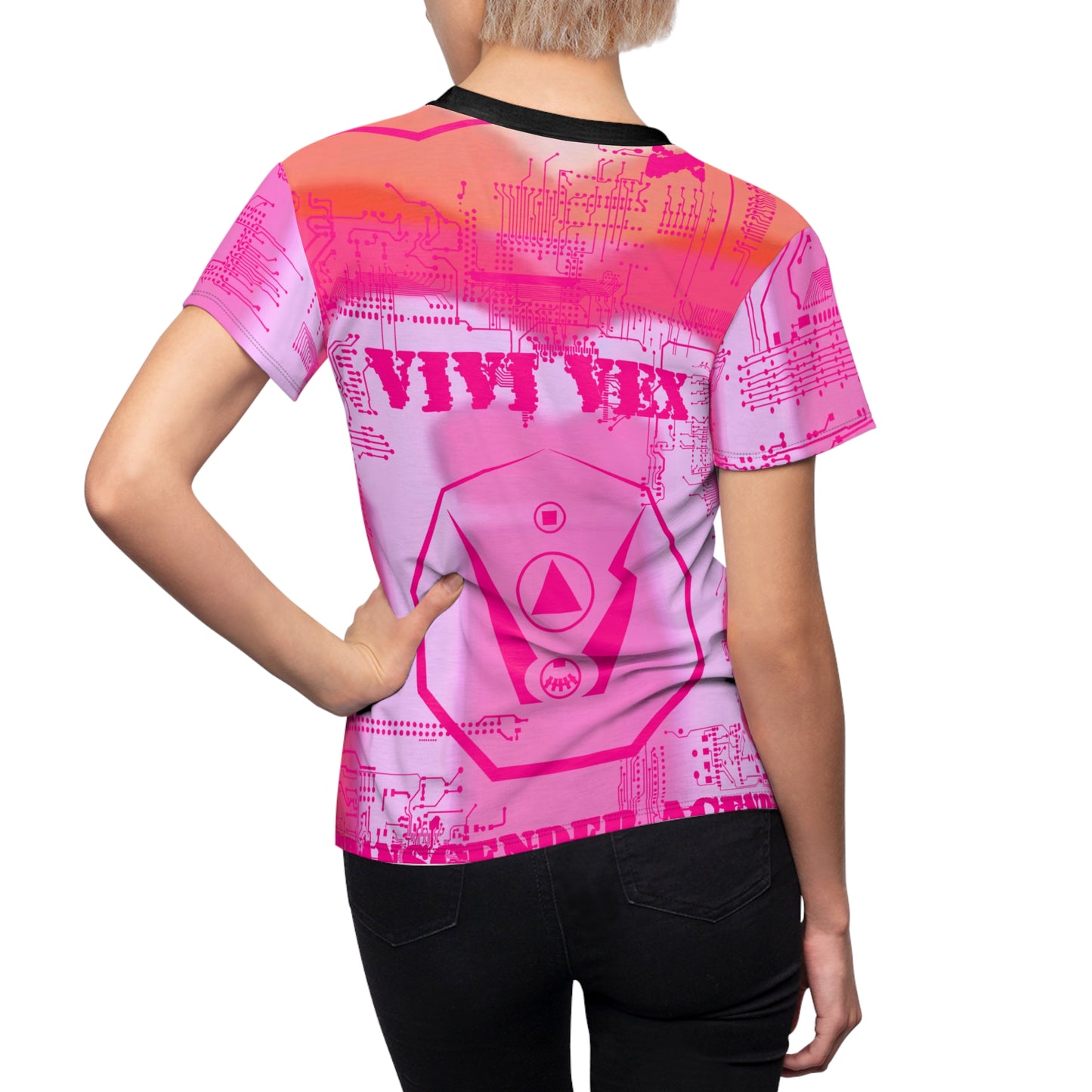 ViVi Vex Cyberpuff Basic Glitch Shirt